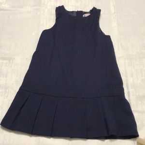 Navy blue uniform dress